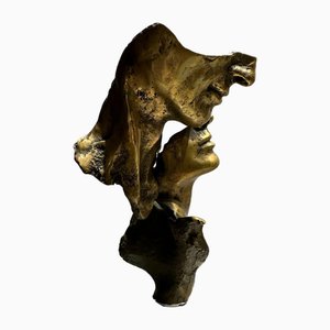 Scultura Italiana Amanti in Bronzo