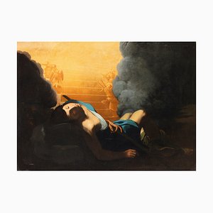 Giovanni Battista Spinelli, Le Rêve De Jacob, 17ème Siècle, Huile sur Toile