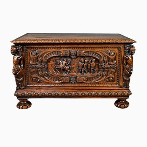 Late 18th Century Renaissance French Walnut Chest