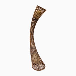 Vintage Floor Lamp in Rope, 1970s