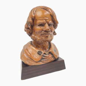 Escultura de madera tallada a mano, de 1890 a 1910