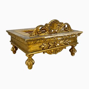 Antique Book Stand in Gilt Wood