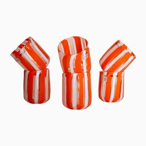 Scaramacai Collection Glasses by Maryana Iskra for Ribes the Art of Glass, Set of 6
