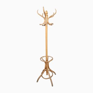 Portemanteau avec Porte-Parapluie en Hêtre, 1980s