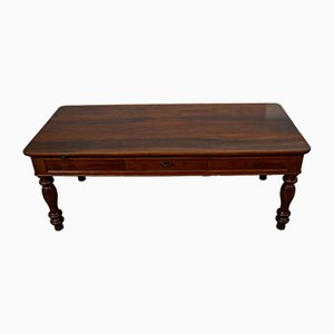 Large 19th Century Refectory Table in Italian Walnut