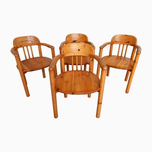 Dänische Stühle von Rainer Daumiller, 1980er, 4er Set
