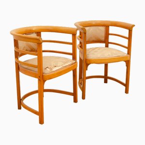 Set of Bentwood Armchairs in the style of Josef Hoffmann, 1920s