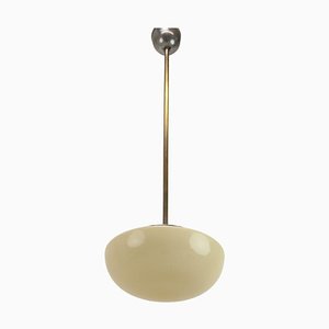 Functionalist / Art Deco Hanging Light, Former Czechoslovakia, 1930s