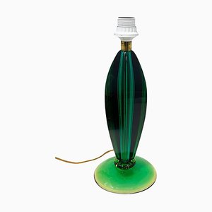 Italian Glass Table Lamp attributed to Flavio Poli, 1960s