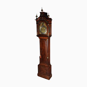 Antike englische Standuhr aus Mahagoni, 18. Jh.