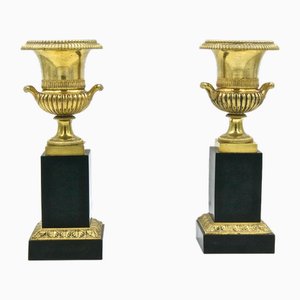 Antique Ornamental Medicee Cups, Set of 2