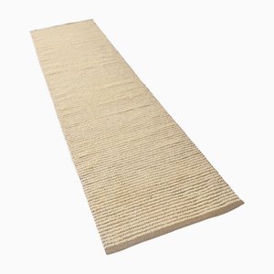 Pastel Pompom Kilim Runner in Wool