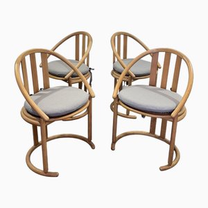 Modern Chairs by Hans J. Wegner, 1960s, Set of 4
