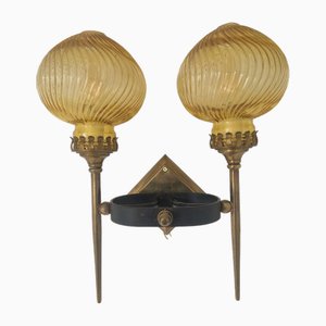 Mid-Century Wall Lamp in the style of Gio Ponti, 1960s