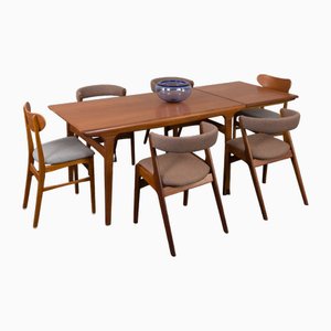 Mesa Mid-Century de Johannes Andersen para Uldum Møbelfabrik, años 60