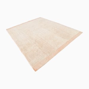 Large Soft Pompom Kilim Rug in Wool