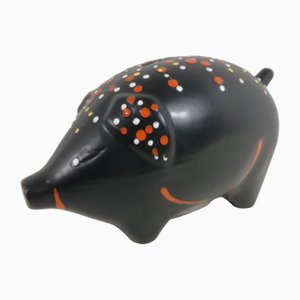 Salvadanaio in ceramica di Bitossi, Italia, anni '60