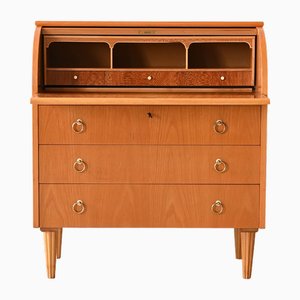 Scandinavian Secretaire with Desk, 1960s