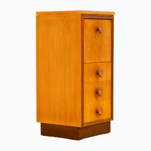 Mid-Century Chimney Chest of Drawers from Up Závody, 1958
