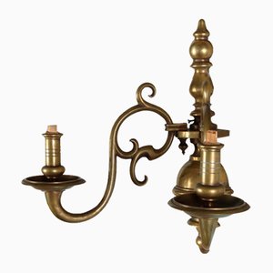 Baroque Bronze Wall Lights, Set of 2