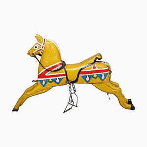 Cavallo da giostra per bambini, inizio XX secolo, Germania, metà XIX secolo