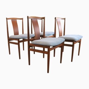 Esszimmerstühle von Henning Sørensen für Danex, 4 . Set