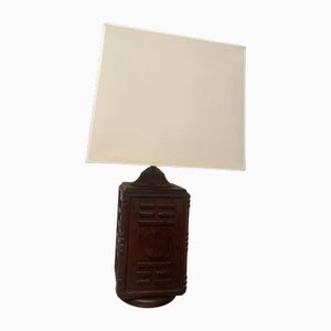 Holzlampe, 1970er