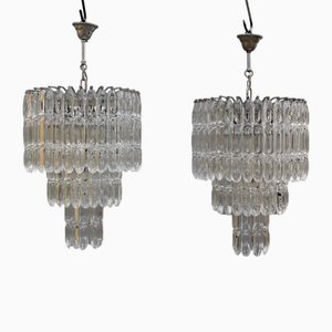 Kronleuchter von Oscar Torlasco für Stilkronen, Italien, 1960er, 2er Set