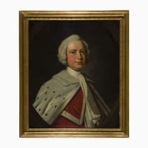 Thomas Hudson, Portrait, 1752, Oil on Canvas, Framed