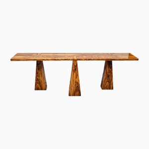 Mid-Century Console Table in Wood