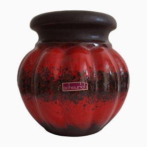 Vintage German Ceramic Vase from Scheurich, 1970s