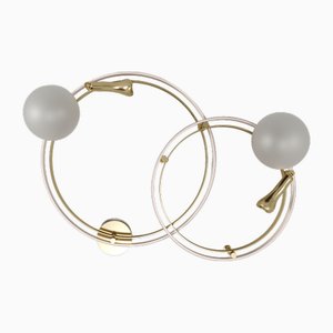 Juego de lámpara de pared Pearl de Creativemary