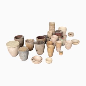 Jewelry Crucibles, 1950s, Set of 30