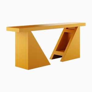 Orchard Wood Console Table in Orange by Marnois