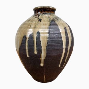 Decorative Shigaraki Ware Ikebana Vase, Japan, 1960s