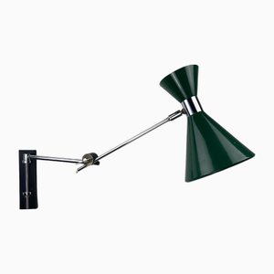 Adjustable Architectural Wall Arc Diabolo Swing Lamp from Herda, Dutch, 1960s