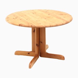 Vintage Extendable Pine Dining Table, 1970s