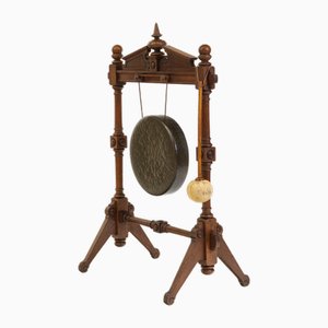 Tischuhr aus Eichenholz, 19. Jh., 1870er