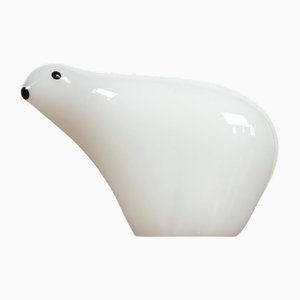 Vintage Glas Icebear Figurine, 1970s