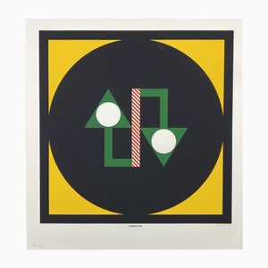 Kumi Sugaï, Waage, Lithographie, 1973