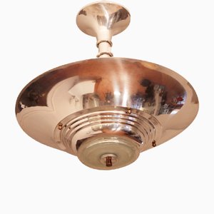 French Art Deco Pendant Lamp, 1930s