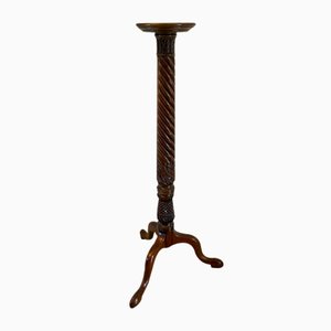 Support pour Plante en Acajou Sculpté, 1860s