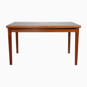 Tavolo da pranzo allungabile in teak di Henning Kjaernulf per Vejle Möbelfabrik, Danimarca, anni '60