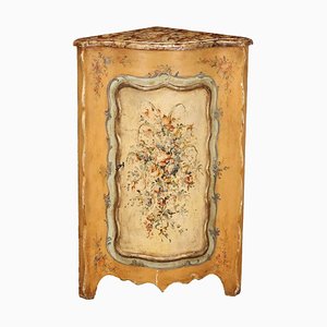 Vintage Corner Cupboard