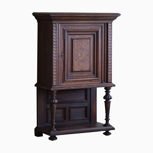 Mueble danés estilo barroco de roble y abedul, años 20