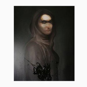 Stefano Mazzolini, Okyr, 2023, Öl auf Leinwand