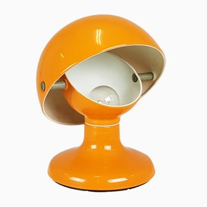 Orangefarbene Jucker Tischlampe aus Metall von Tobia & Afra Scarpa für Flos, 1960er