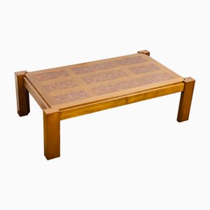 Mesa de centro escandinava de teca, años 60