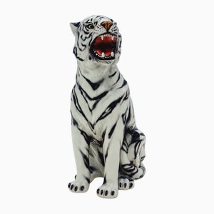 Siberian Tiger in Ceramic by Ceramiche Boxer