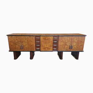 Aparador largo Art Déco, años 80